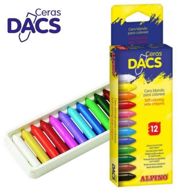 ceras blandas dacs 12 colores da050290