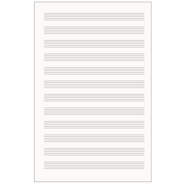 detalle libreta musica din a4 folio liderpapel