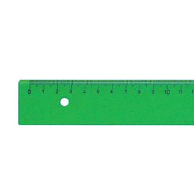 detalle regla verdes tecnicas 30 cms faber