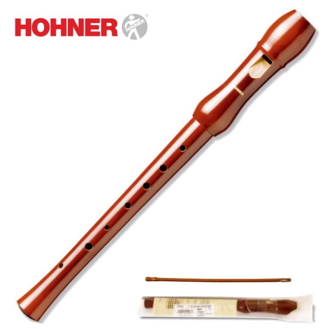 flauta dulce hohner de madera 9555 soprano do