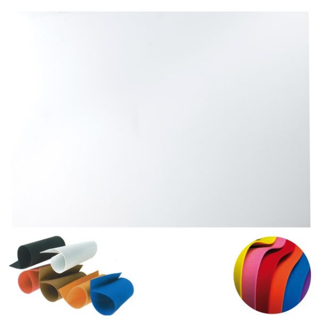 Comprar Hojas goma eva foamy grandes color Blanco