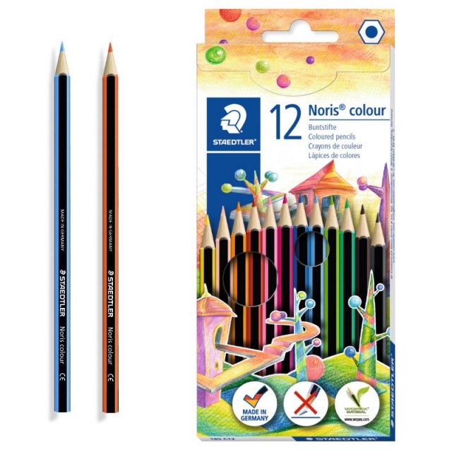 lapices de madera staedtler noris colour 12 color