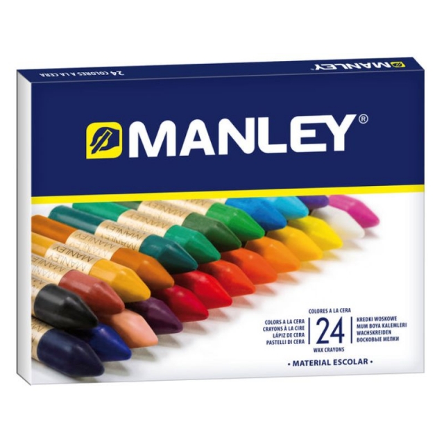 Comprar Manley 24 Colores, Ceras blandas MNC00066