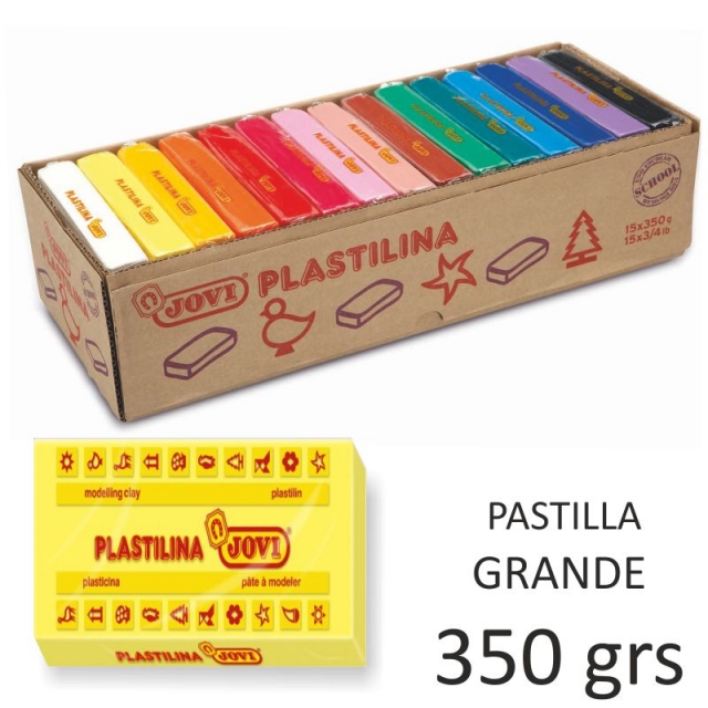 Comprar Plastilina Jovi pastilla grande 350 gramos ref. 72