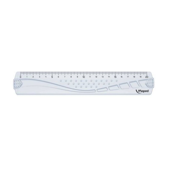 reglas escolares plastico maped 20 cms