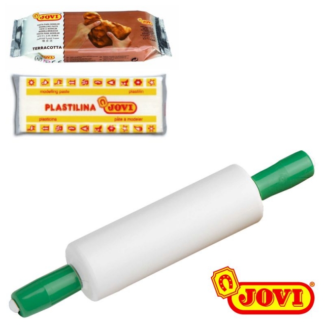 rodillo modelar pasta plastilina arcilla jovi 155r