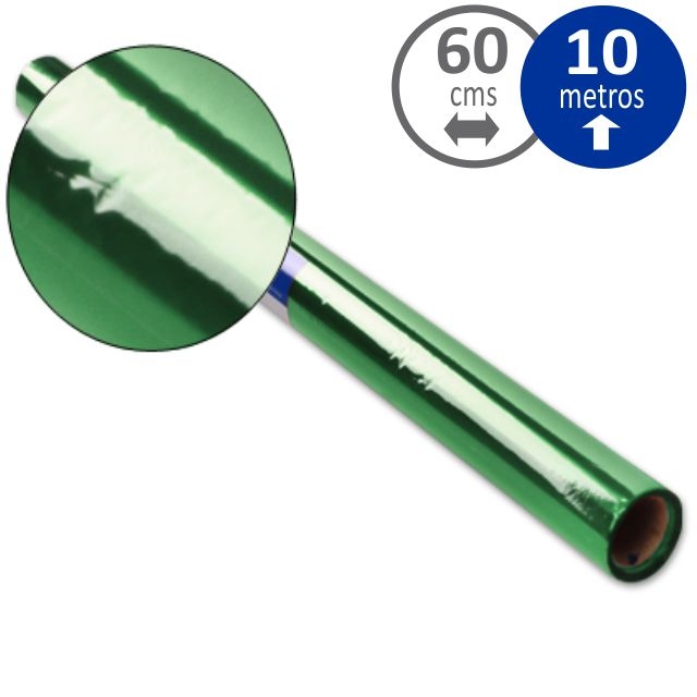 Comprar Rollo papel celofán verde 60 cms x 10 metros
