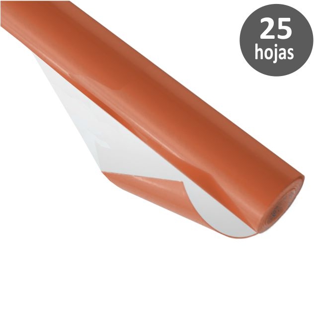 Comprar Rollo papel charol 25 hojas 50x65cms Marrón 312902