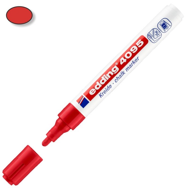 Comprar Rotulador Tiza líquida Edding 4095-002 Rojo