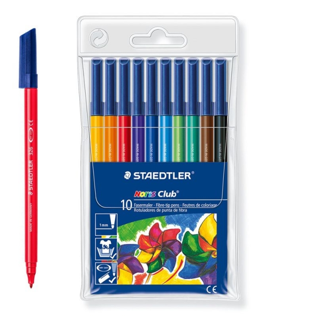 staedtler 326wp10 noris 10 rotuladores colores sur