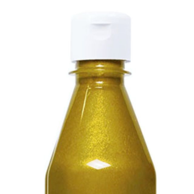 tempera escolar dorada metalizada oro 500 ml