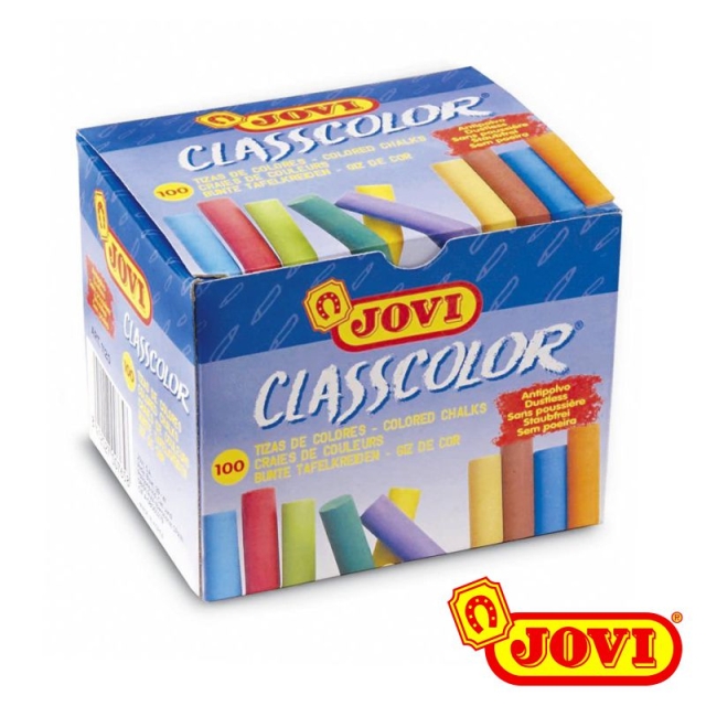 tizas de colores surtidos jovi colorclass 1120