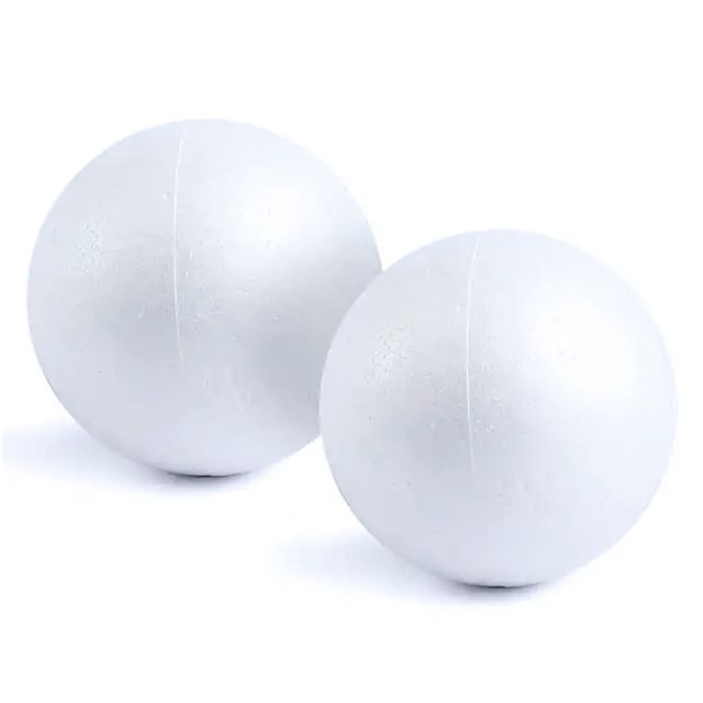 bolas corcho blanco poresxpan manualidades