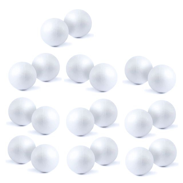 bolitas corcho blanco 20 mm 2 cms porexpan