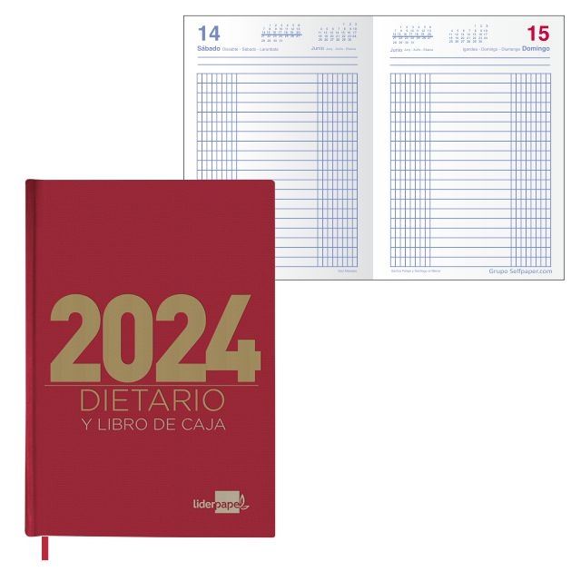 dietario libro de caja 2023 economico barato