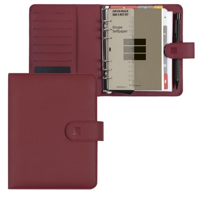 Comprar Agenda Finocam Troya 1000 simil piel 2023 - 210x250. Burdeos