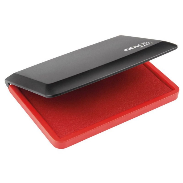 Comprar Almohadilla Tampón tinta sellos cuños Colop color Rojo