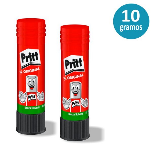 barra de pegamento pritt pequena 10 gramos mini