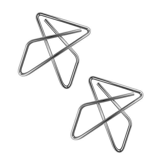 clips cruzados apli 11914 mariposa 40mm n 10