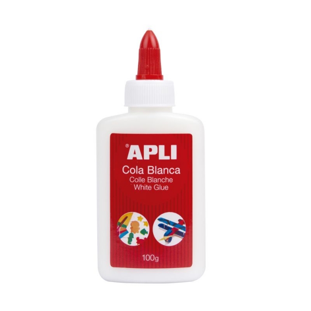 Comprar Cola Blanca Apli, botella 100 gramos