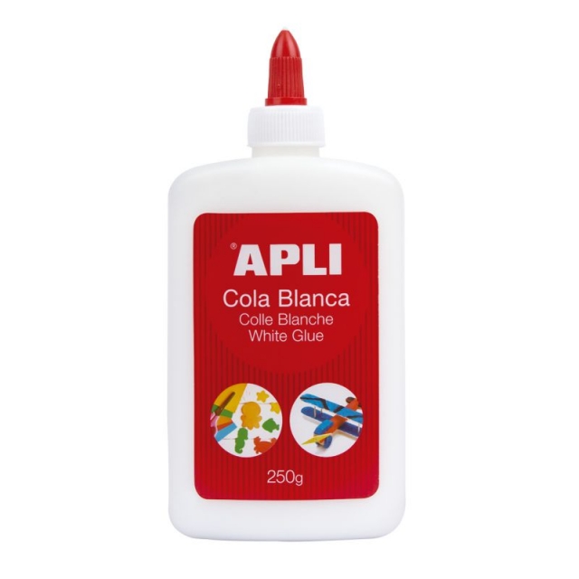 Comprar Cola blanca Apli , botella 250 gramos