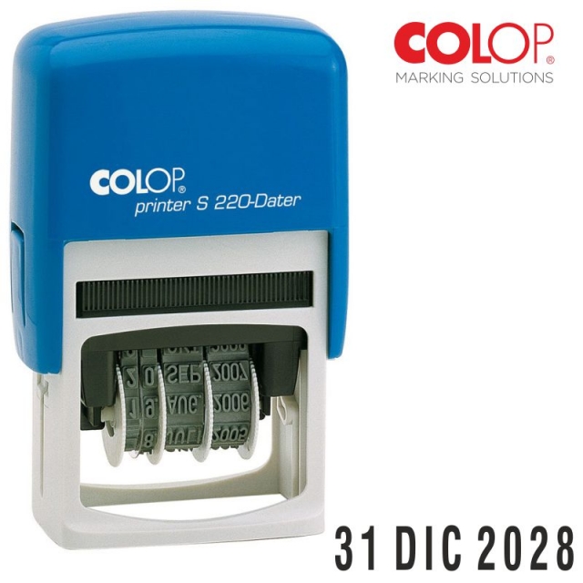 colop s 220 fechador automatico autoentintable 4mm