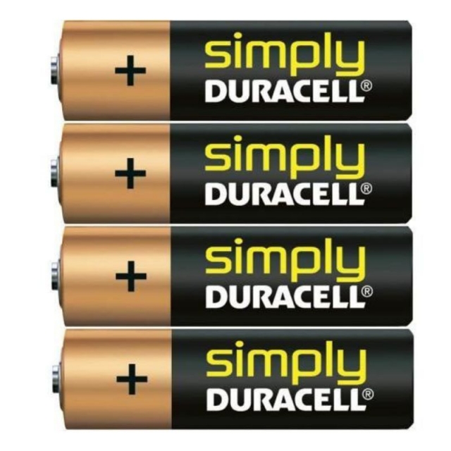 duracell pack 4 pilas alcalinas mn1500 aa lr6
