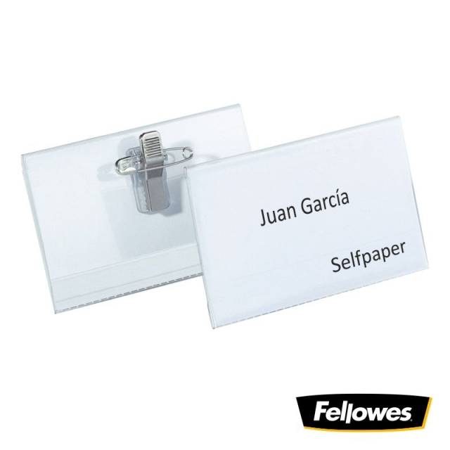 distintivos identificadores fellowes 53041