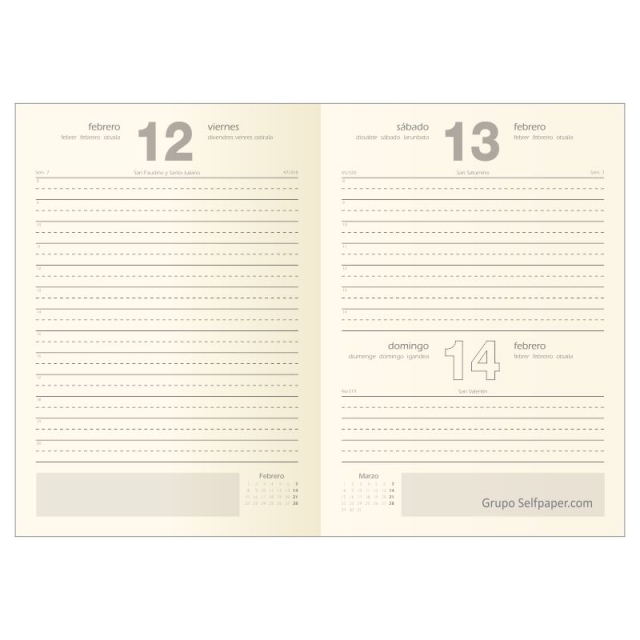 interior agenda dohe teide gris diaria 12517