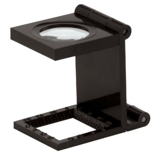 Comprar Lupa Cuentahilos Plegable 7x Negro
