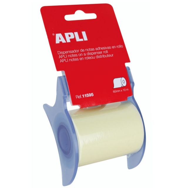 Comprar rollo de notas adhesivas apli ancho: 60mm x largo: 10 mts