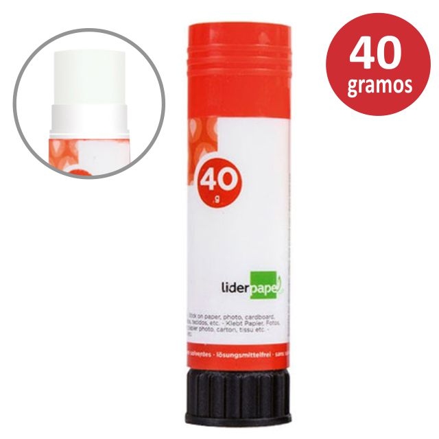 Comprar Pegamento en barra adhesiva Liderpapel 40 gramos