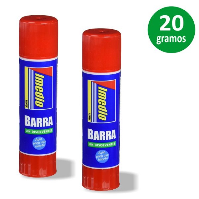 Pegamento barra imedio 21 gramos adhesiva