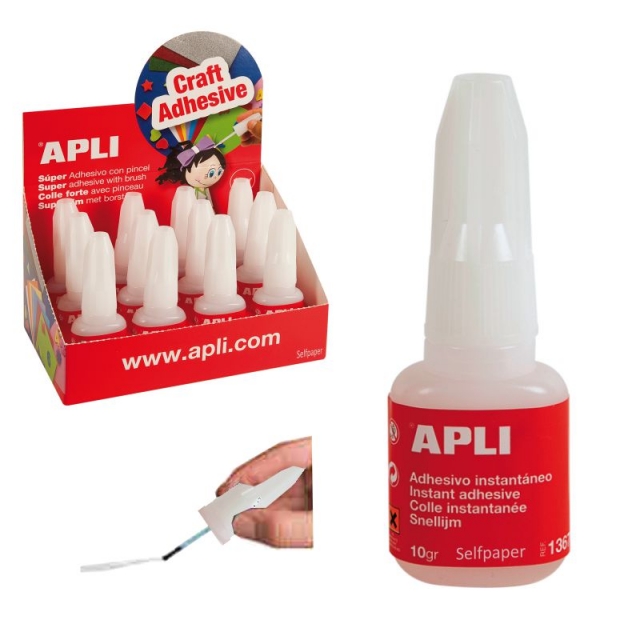 Adhesivo instantáneo Super Glue-3 LOCTITE con Pincel 5 gr