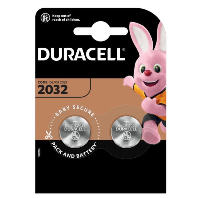 pilas cr2032 duracell, de boton