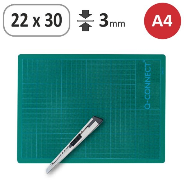 Comprar Plancha tabla de corte Qconnect Din A4, 22x30 cms, 3 mm