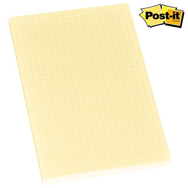 post it 662 notas xl cuadros cuadriculadas 101x152