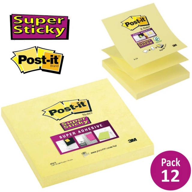 post it z notes zig zag super sticky extra fuertes