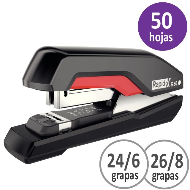 rapid s50 flatclinch grapadora 50 hojas 5000544