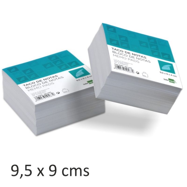 Comprar Taco de papel para Notas 95x90 mm - recambio portatacos
