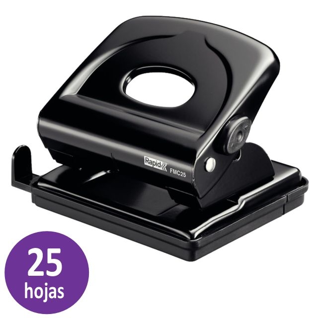 Comprar Taladrador perforador oficina Rapid FMC25 metálico 25 hjs