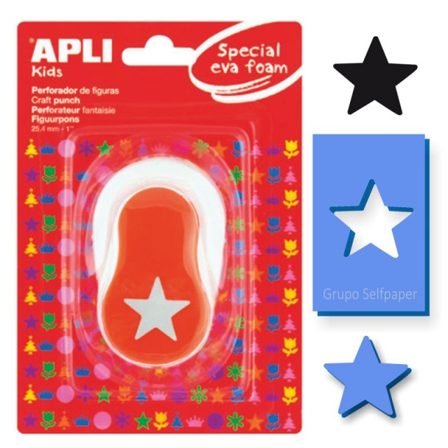 Comprar Perforador con forma de estrella para Goma Eva, troquelador