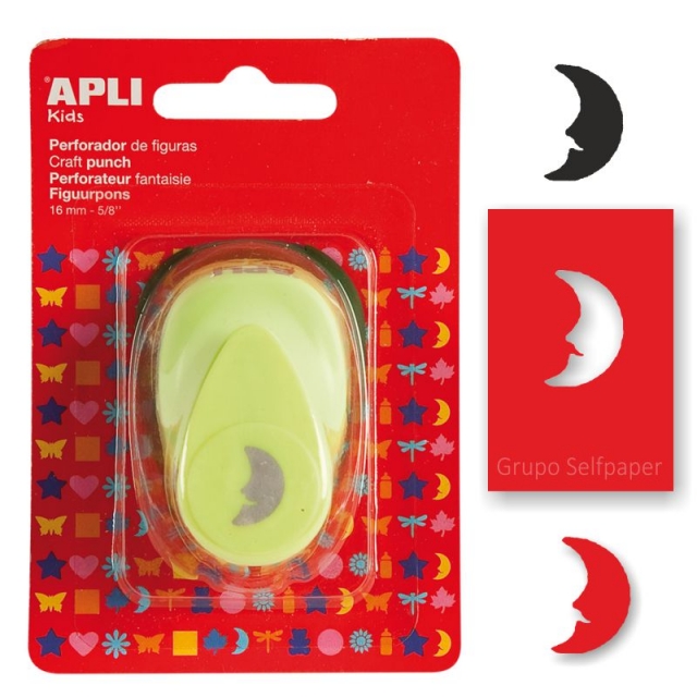 Comprar Taladrador de Formas para papel, Luna, Apli, troquelador
