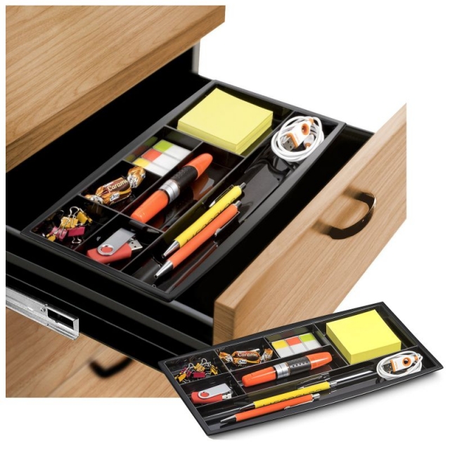 Comprar Bandeja para Cajon, organizadora, Cep Lider Negro