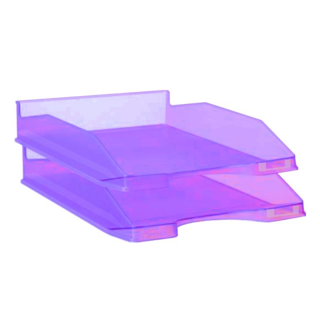 Comprar Bandejas Faibo Traslucidas Violeta, apilables