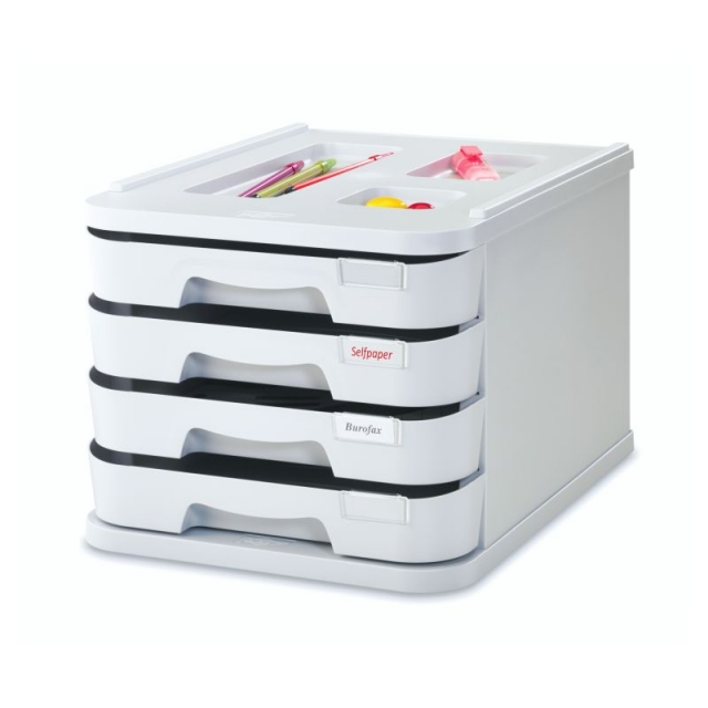 Comprar Fichero sobremesa con 4 Cajones Apilable, para oficina