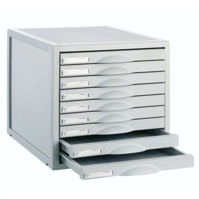 Comprar Modulo 9 cajones Archisystem Grafito