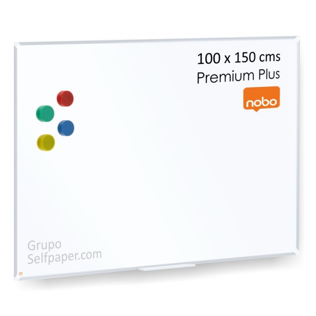 Comprar Pizarra Blanca Magnetica Nobo Premium PLus 100x150 cms