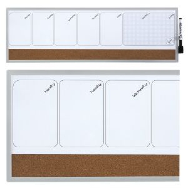 Comprar Pizarra blanca Magnetica Quartet - Organizador Semanal