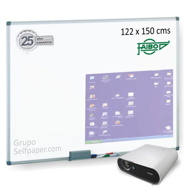 Comprar Pizarra blanca Mate 122x150 proyector - pantalla proyecccion